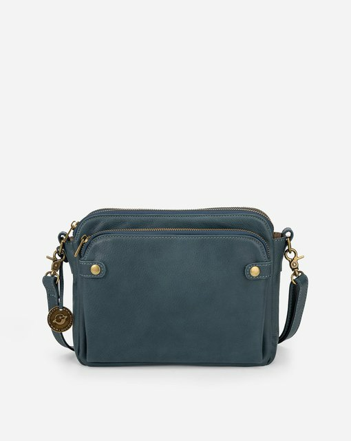 Crossbody-lædertaske til kvinder - Tricia