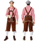 Traditionelle oktoberfest-lederhosen til mænd - Hamaid