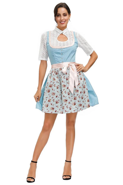 Elegant bayersk oktoberfest-dirndl - Ganiviya