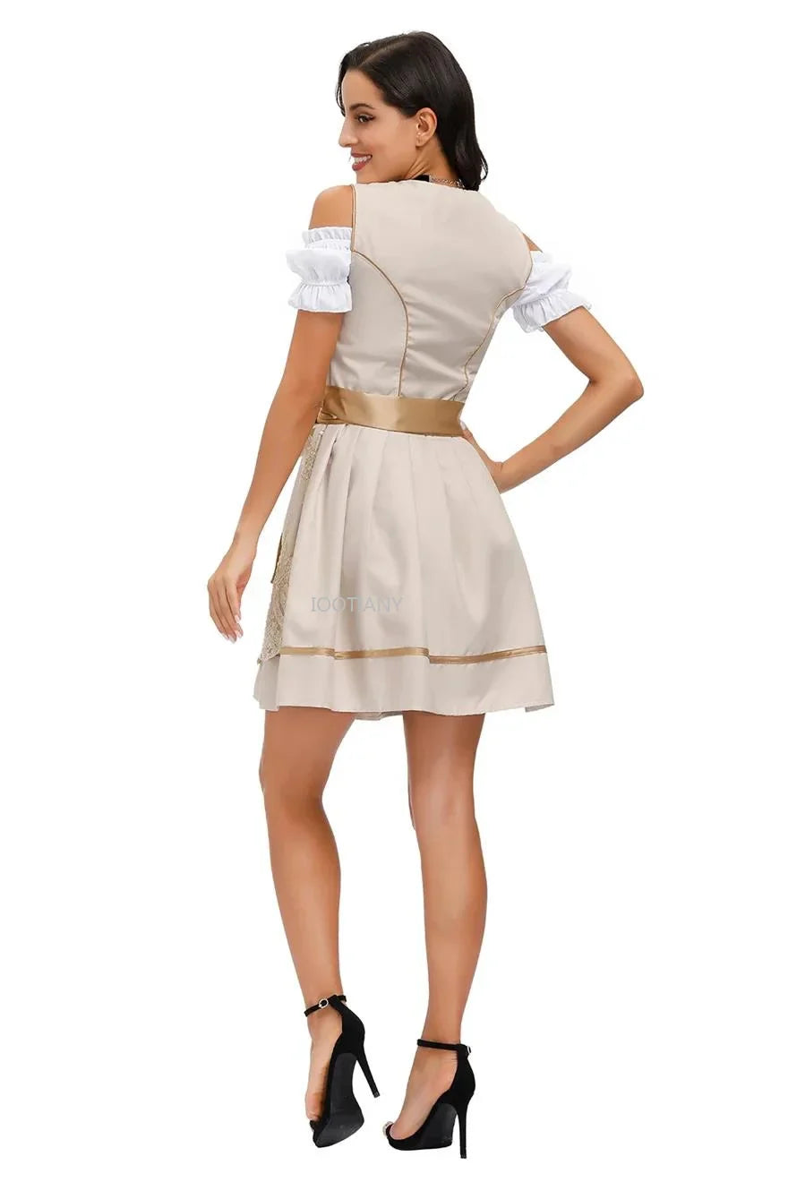 Elegant bayersk oktoberfest-dirndl - Ganiviya