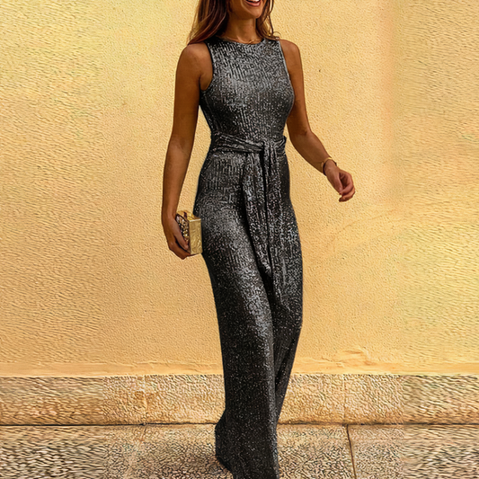 Fleur - Jumpsuit med glitter