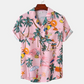 Hawaii Surf Floral Blouse til mænd - Peter