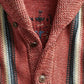 Jacquard-cardigan i vintagestil - Henley